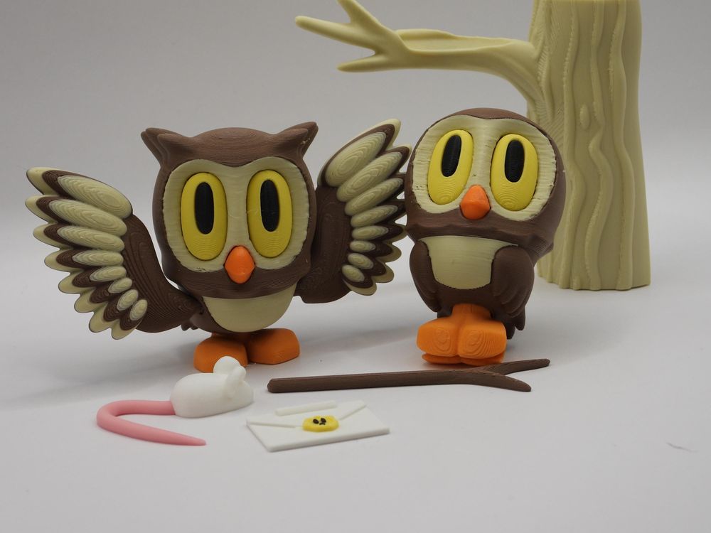 Meet Hoot and Hollow: Your Enchanting Owl Companions!