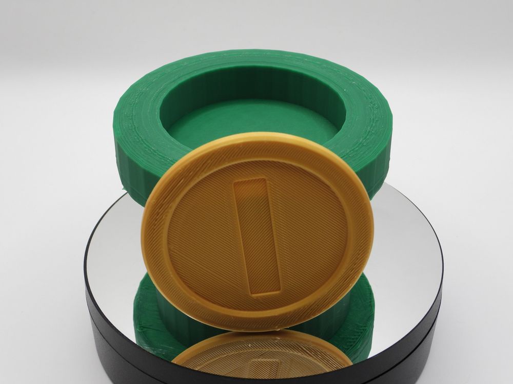 Super Mario Warp Pipe & Coin Coasters **3D HERO EXCLUSIVE**