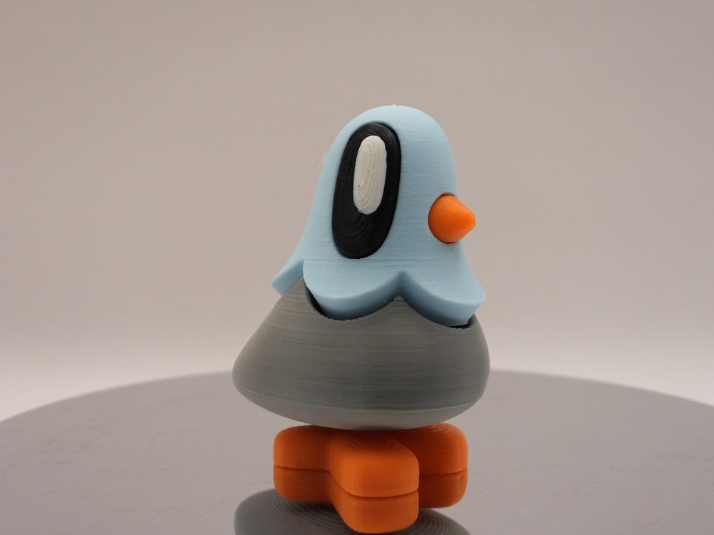 Carrie the Magnetic Secret Note Pigeon