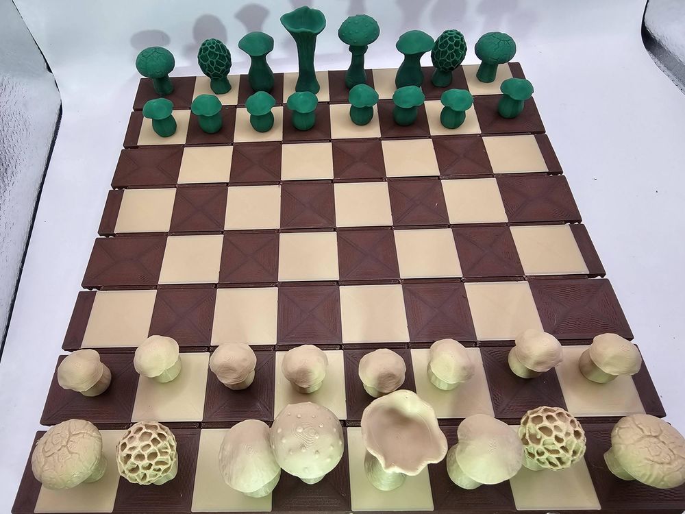 Introducing the Forest Chess Set – Where Strategy Meets Natu...